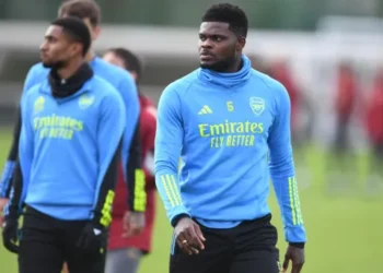 Arsenal star Thomas Partey suffers injury setback ahead of Liverpool clash