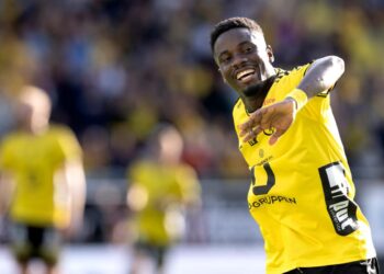 Ghanaian midfielder Michael Baidoo bags brace in Elfsborg’s defeat to FC Copenhagen in Atlantic Cup