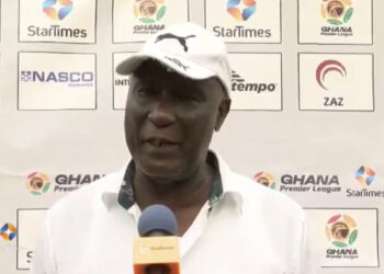 Heart of Lions coach Bashir Hayford celebrates hard-fought victory over Asante Kotoko