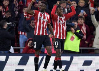 VIDEO: Watch Inaki Williams’ sublime volley against Atletico Madrid in Copa del Rey 