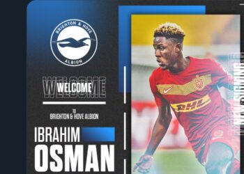 Brighton and Hove Albion announce signing of Ghanaian youngster Ibrahim Osman from Nordjaelland
