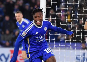 Ghanaian forward Abdul Fatawu Issahaku scores for Leicester City in win over Sheffield Wednesday