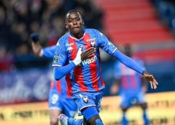 Ghanaian forward Godson Kyeremeh named Man-Of-The-Match in Caen’s win over Pau in France