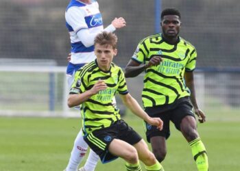 Thomas Partey features in Arsenal U21’s 4-0 defeat to Queens Park Rangers