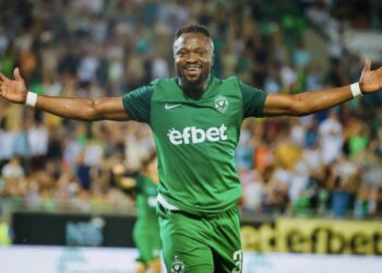 Bernard Tekpetey bags brace in Bulgaria First Professional League