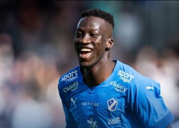 Ghanaian forward Naeem Mohammed scores brace for Halmstads BK in win over IFK Värnamo