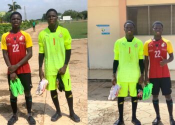 Talented twin brothers Peter Baah snr and Jr invited to male U15 national team camp after impressive Inter-School Games