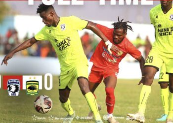 Ghana Premier League Match Report: Struggling Asante Kotoko hold Bechem United to halt losing streak