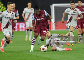 Mohammed Kudus’ West Ham crash out of Europa League after Bayer Leverkusen draw