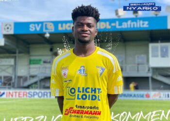 Ghanaian youngster Benjamin Nyarko’s solo strike for SV Lafnitz nominated for goal of the month award in Austria