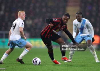 Antoine Semenyo provides assist in Bournemouth’s slim win over Crystal Palace in Premier League showdown