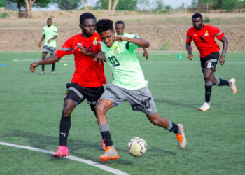 PHOTOS: National Futsal team intensify training ahead of 2024 Africa Cup of Nations