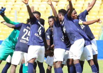 Accra Lions secures first-ever Premier League victory over Hearts of Oak 