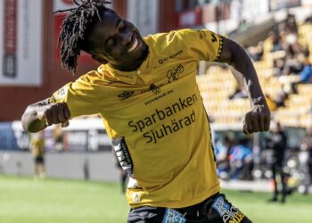 Ghana midfielder Michael Baidoo named in Sweden Allsvenskan Team-Of-The-Week
