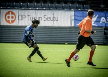 Ghanaian midfielder Bismark Ampofo provides assist in FC Inter Turku’s loss to SJK