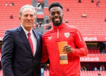 Ghana’s Inaki Williams named Africa’s Best player in Spain