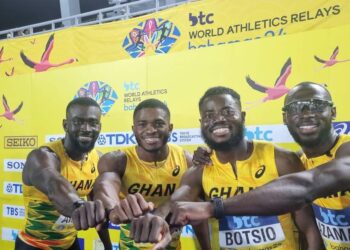 World Athletics Relay 2024: Ghana and Nigeria secure tickets to Paris 2024 in Men’s 4x100m Relay