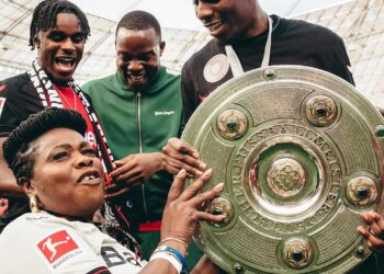 Blessed to live this moment with my family – Jeremie Frimpong on lifting Bundesliga title
