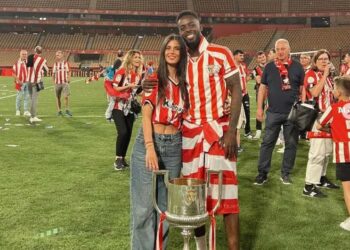 Black Stars striker Inaki Williams ties the knot with girlfriend Patricia Morales in Bilbao