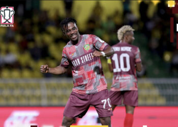 Ebenezer Assifuah scores hat-trick in Kedah Darul Aman’s big win over Bukit Tambun in Malaysia FA Cup