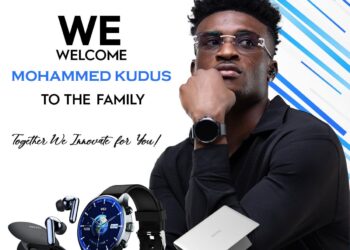 TECNO Ghana appoints Ghanaian star Mohammed Kudus as Brand Ambassador