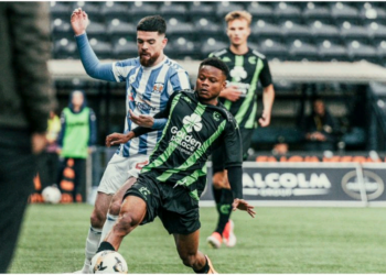 Ghanaian youngster Lawrence Agyekum thrilled with European debut for Cercle Brugge