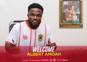 Official: Asante Kotoko sign striker Albert Amoah from Great Olympics 