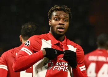 Monaco sign Nigerian promising forward George Ilenikhena for €20m from Antwerp