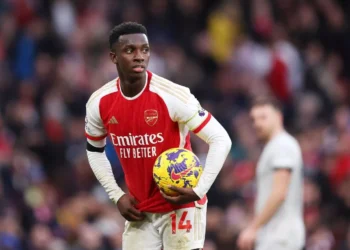Arsenal striker Eddie Nketiah emerges as transfer target for French Ligue 1 side Marseille