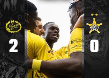 Europa League: Ghanaian duo Michael Baidoo, Jalal Abdulai scores in Elfsborg’s win over FC Sheriff