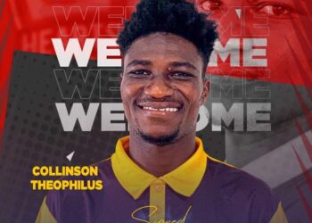 Hearts of Oak complete signing of Collinson Theophilus from Tudu Mighty Jets