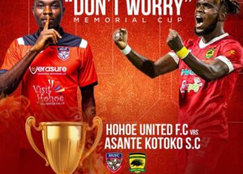Hohoe United to host Asante Kotoko in ‘Don’t Worry’ Memorial Cup on Sunday