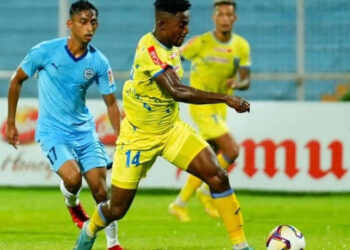 ”What a way to score my first hat-trick for Kerala Blasters” – Kwame Peprah reacts after Mumbai City masterclass