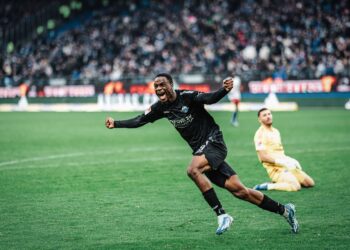 Ghanaian forward Ilyas Ansah scores in Paderborn 07 win over Darmstadt 98 in Bundesliga 2