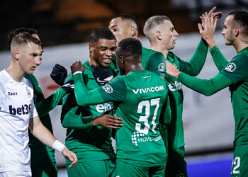Kwadwo Duah scores in Ludogorets’ big win over Petrocub in Europa League playoffs