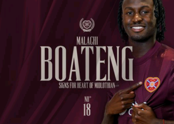Hearts head coach Steven Naismith thrilled to sign Malachi Boateng