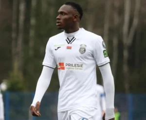 Prince Kwabena Adu scores for FC Kryvbas in Europa League defeat