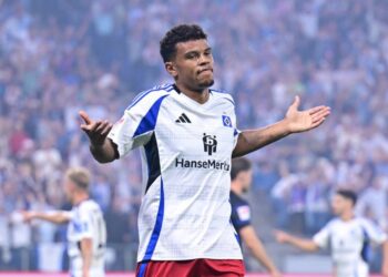 Ghana’s Ransford Yeboah Königsdörffer scores third goal in two games for Hamburg