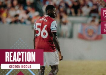 “It’s been a really good experience” – Gideon Kodua opens up on West Ham Pre-season
