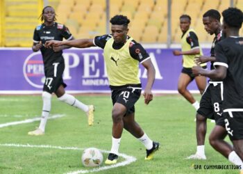 Black Stars train in Kumasi ahead of Angola clash on Thursday [PHOTOS]