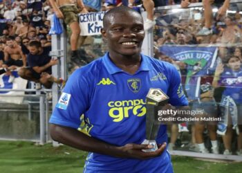Emmanuel Gyasi bags second consecutive man of the match award in Empoli’s draw with Bologna