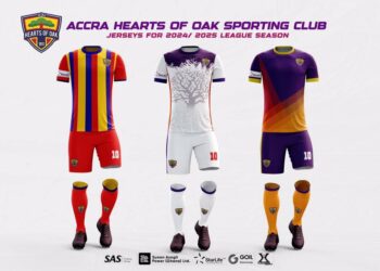 Hearts of Oak unveil new kits for 2024/25 season
