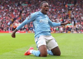 VIDEO: Callum Hudson-Odoi’s stunning strike ends Liverpool’s Unbeaten Run as Nottingham Forest Triumph at Anfield