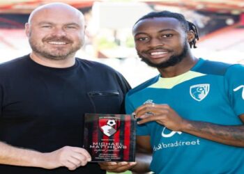 Black Stars striker Antoine Semenyo named AFC Bournemouth’s player of the month for August
