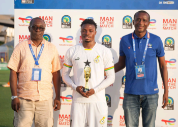 Black Satellites forward Jerry Afriyie bags Goal King Gong at WAFU U20 tournament