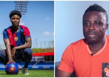 ‘Stay away from social media and focus on getting promotion to the Barcelona first team’ – Charles Taylor advises David Oduro