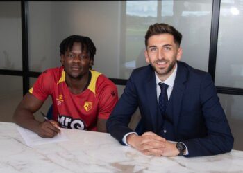 Ghanaian striker Kwadwo Baah signs new contract with Watford until 2029