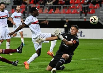 Kelvin Ofori scores brace in Spartak Trnava’s win over Podbrezova in Slovakian Nike Liga
