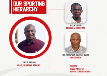 Asante Kotoko unveils revamped sporting hierarchy to strengthen technical and operational vision