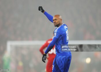 Jordan Ayew scores early stunner in Leicester City’s defeat to leaders Liverpool at Anfield